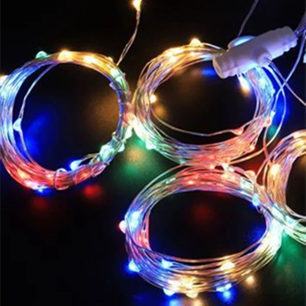 multi color 3x3 м 3x1 м медная серебряная проволока сосулька занавес огни USB с дистанционным управлением сказочные Гирлянды Гирлянда Свадебная вечеринка внутреннее украшение - Испускаемый цвет: multi color