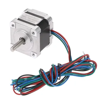 

bowarepro Nema 14 Stepper Motor 26mm 2 Phase 1.8 Degree 4-Leads 700g.cm 3D Printer Hybird Stepper Motor