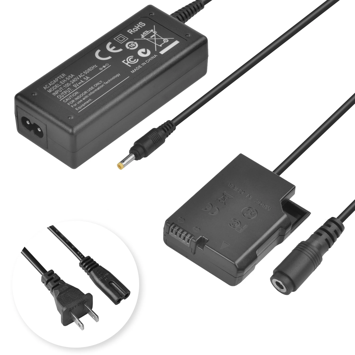 Enel14 Enel14a Ep5a Dummy Battery Ac Power Adapter Kits For Nikon