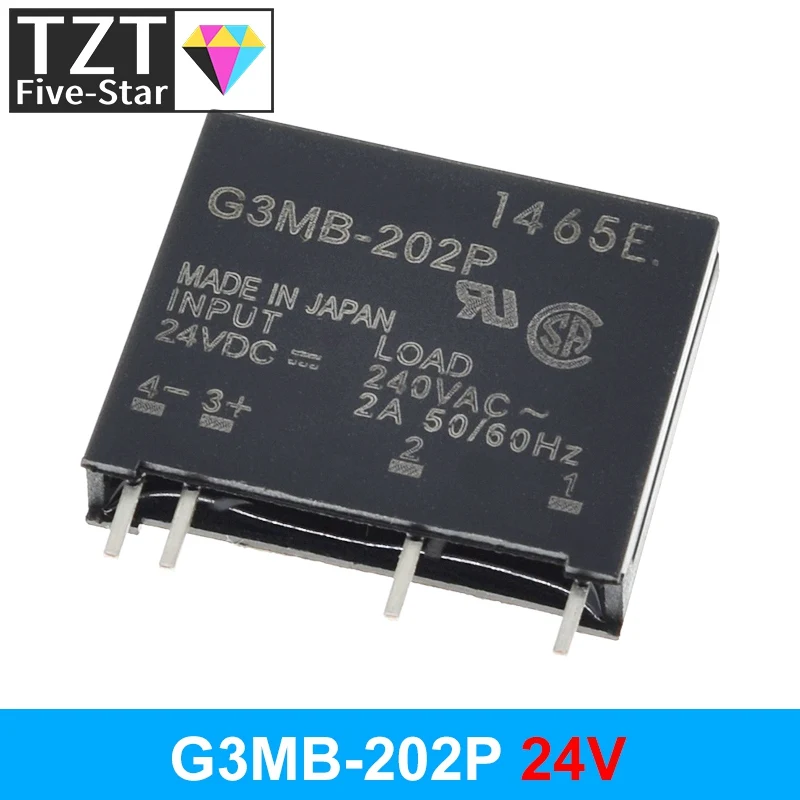 TZT 1/3/5PCS Smart Electronics Original Solid State Relais G3MB-202P DC-AC PCB SSR In 5V 12V 24VDC,Out 240V AC 2A – Detail 14