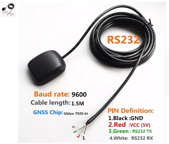 RS232 12V GPS Module Data Acquisition photo