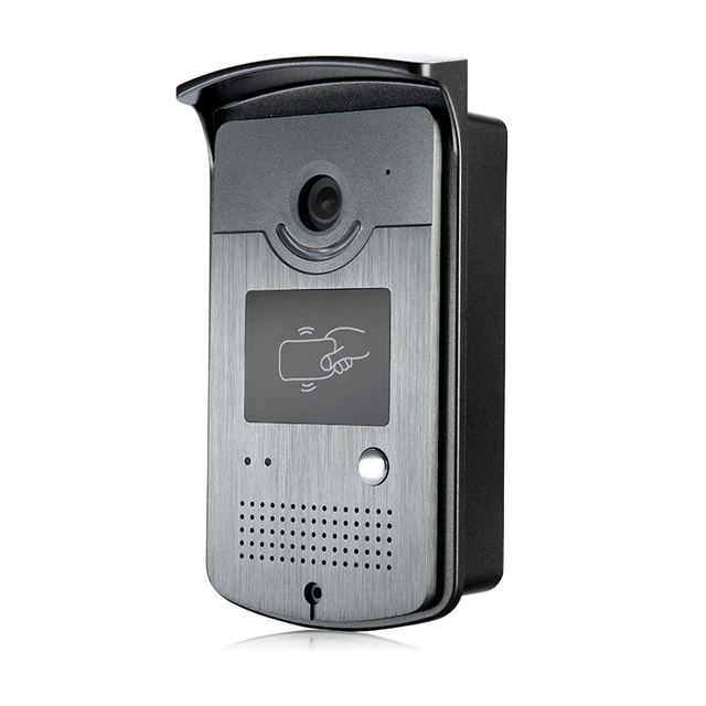 Video intercom access control system Door HD camera waterproof RFID Electric Magentic lock 7 INCH Video door Phone entry system 3