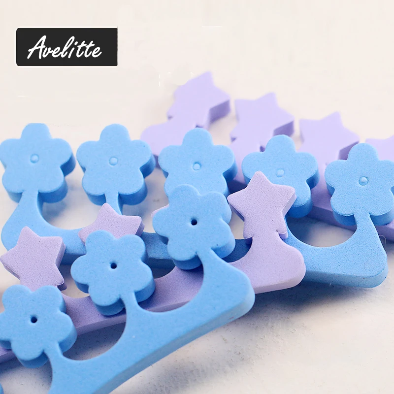 

Avelitte Nail Tools Sponge Toe Separator Nail Polish Gel Finger Cotton Cotton Random One Color