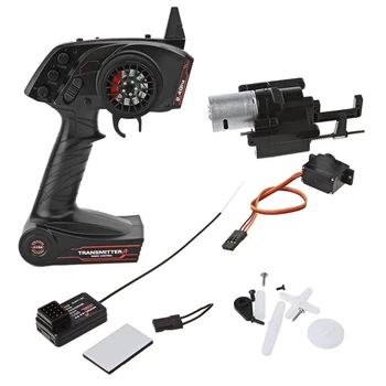 

New for WPL B1 B24 B16 C24 1/16 4WD 6WD Rc Car 3CH Radio Transmitter and Speed Change Gear Box Super Active Throttle Limit Range