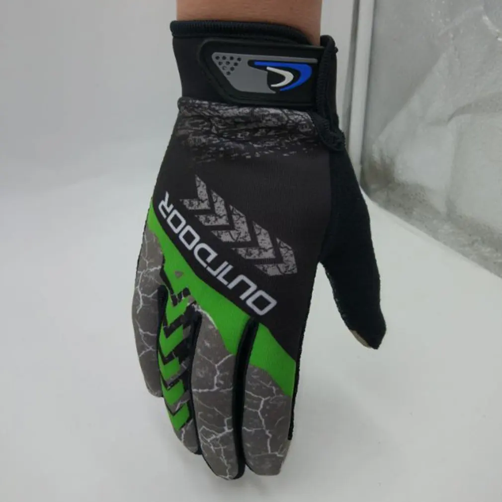 velvet arrow Green Перчатки для велоспорта, гонок, дышащие, Нескользящие, перчатки для сенсорного экрана, ледяной шелк, защита от солнца, тонкие, для спорта на открытом воздухе, перчатки - Цвет: velvet arrow Green