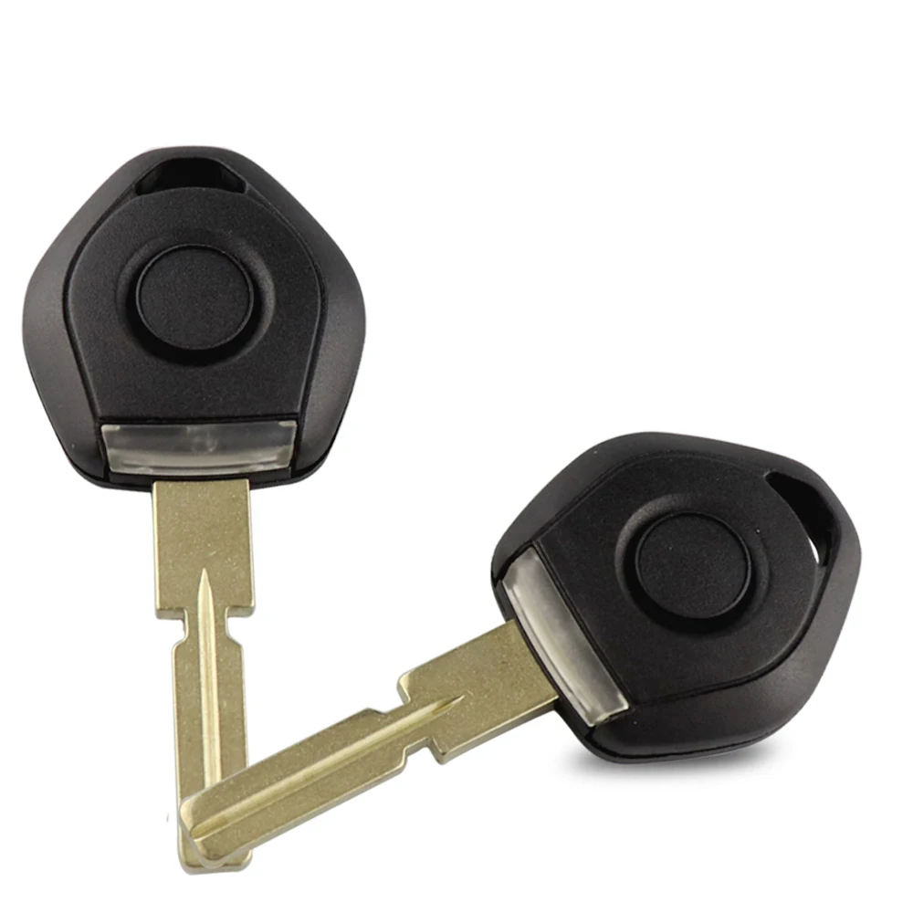 Remote Car Key Shell Replacement for BMW 3 5 7 Z3 E36 E34 E38 LED Light Transponder Key Case HU58 Blade