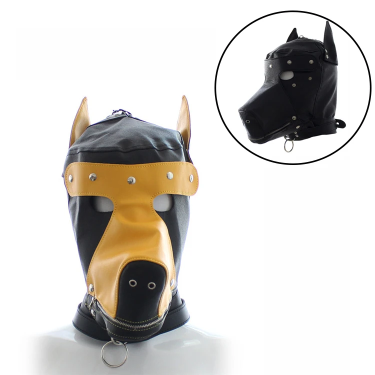 Фетиш-фетиш бдсм со съемной повязкой на голову |