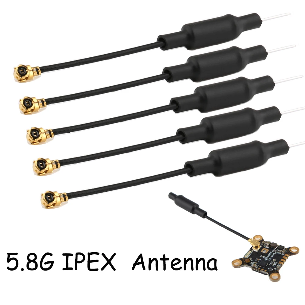 PandaRC Micro 80mm 5.8G 2dBi IPEX FPV transmitter Antenna for VT5804 VT5804PRO VT5804V2 For indoor RC Racing Drone | Игрушки и хобби