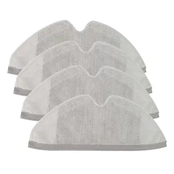 

3/4Pcs Original Roborock Mop Cloths S50 S51 iRobot Vacuum Cleaning Robot Parts for Xiaomi Cleaner Generation 2 Dry Wet Mopping