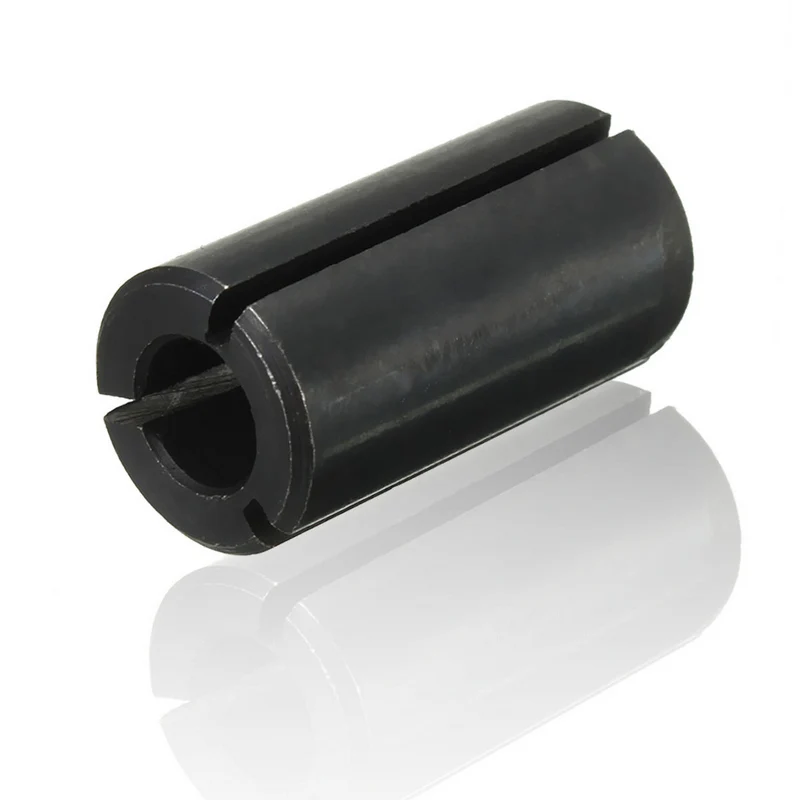 DWZ 12.7mm to 6.35mm Collet Adaptor Shank Reducer Sleeve Bit CNC Spindle Router Tool