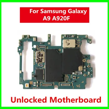 

Logic Board For Samsung Galaxy A9 A920F A920FD Original Unlock Motherboard With Android Logic Board Full Tested For Galaxy 128gb