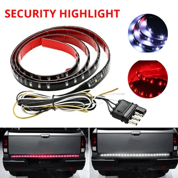 

Pickup Truck Car Styling Turn Signal Led Strip Trunk Tail Light White LED DRL Daytime Running Light RED Brake Light for Colorado