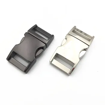 

15mm 5/8" Metal/Alloy Side Release Curved Buckles for Bracelet Dog Cat Collar Buckles DIY Accessories