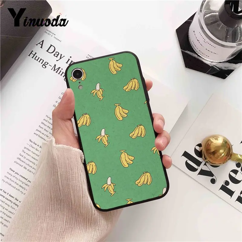 Cartoon cute Fruit Yellow Banana