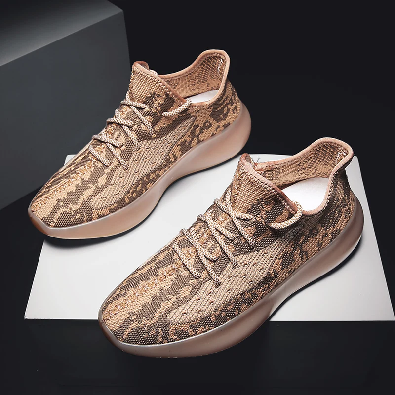 Оранжевый Новинка, мужские кроссовки для бега, дышащие, сетчатые, Boost Kanye 350 West, спортивная обувь, высокое качество, мужские спортивные кроссовки, Deportivas - Цвет: Оранжевый