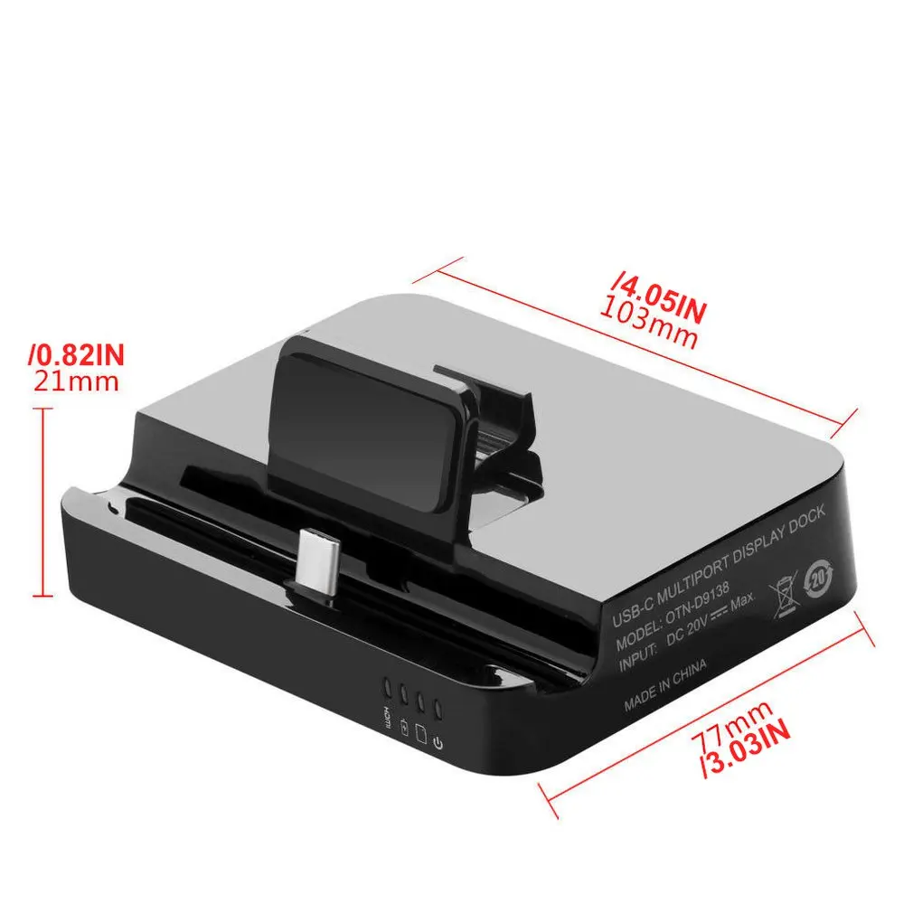 HDMI зарядная Базовая док-станция для samsung Galaxy Note 9, беспроводное зарядное устройство, держатель телефона, кронштейн, Тип c, usb, hdmi, сплитт, новинка