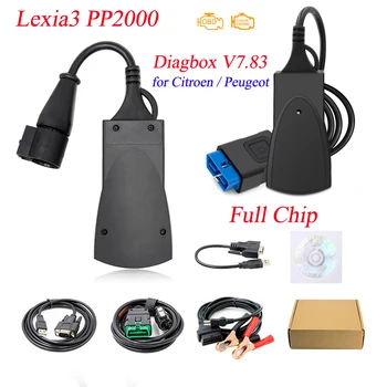 

Full Chips 2019 Diagbox V7.83 with 921815C Firmware OBD2 Lexia3 PP2000 V48/V25 Lexia 3 For Citroen/Peugeot Auto diagnostic tool