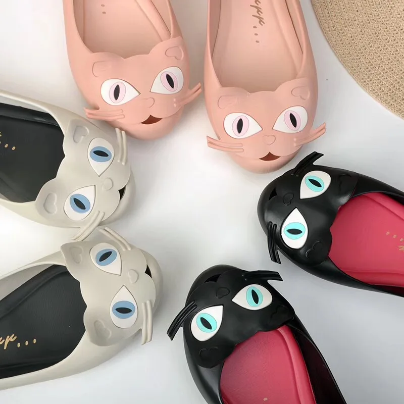 Melissa jelly sandalias minnie 2020 женские сандалии на плоской подошве летние пляжные для