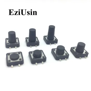 

SMD 12x12 Tactile Tact Push Button Micro Switch 12*12*4.3/5/5.5/6/7/7.5/8/8.5/9/9.5/10/10.5/11/11.5/12/12.5/13/14/15/16mm SMT