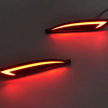 

Car Styling LED Rear Bumper Reflector Lights for Hyundai Sonata 2010 2011 2012 2013 2014 Brake Light Turn Signal Light