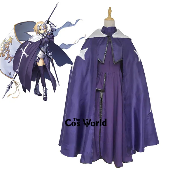 FGO-Fate-Grand-Order-Ruler-Stage-1-Joan-of-Arc-Jeanne-d-Arc-Cloak-Dress ...