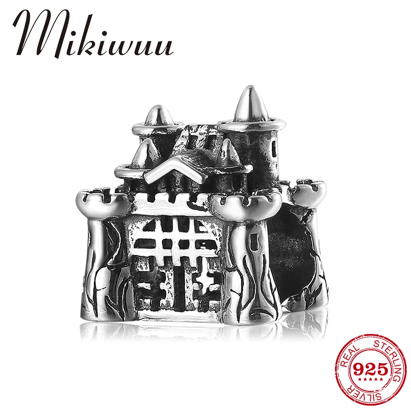 

Fairytale series 925 Sterling Silver Forest Castle Bead Jewelry Making Charms Fit Original Pandora Charm Bracelets Fine Jewelry