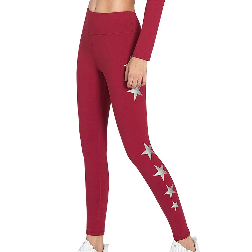 

Womens High Rise Professional Quick Drying Stretch Breathable Mesh Insert Slim Fit Crossfit Leggings