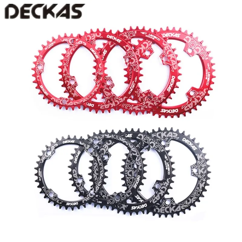 Звездочка для горного велосипеда DECKAS 120BCD 36T/38/40/42/44T алюминиевая звездочка полый