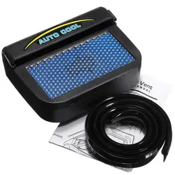 Ventilador Solar para coche, desodorización, desintoxicación, desempañamiento en días lluviosos, protección, electrodomésticos, convección de aire