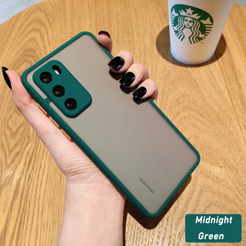 Простой матовый прозрачный чехол для телефона Huawei Honor 30 Pro мягкая силиконовая