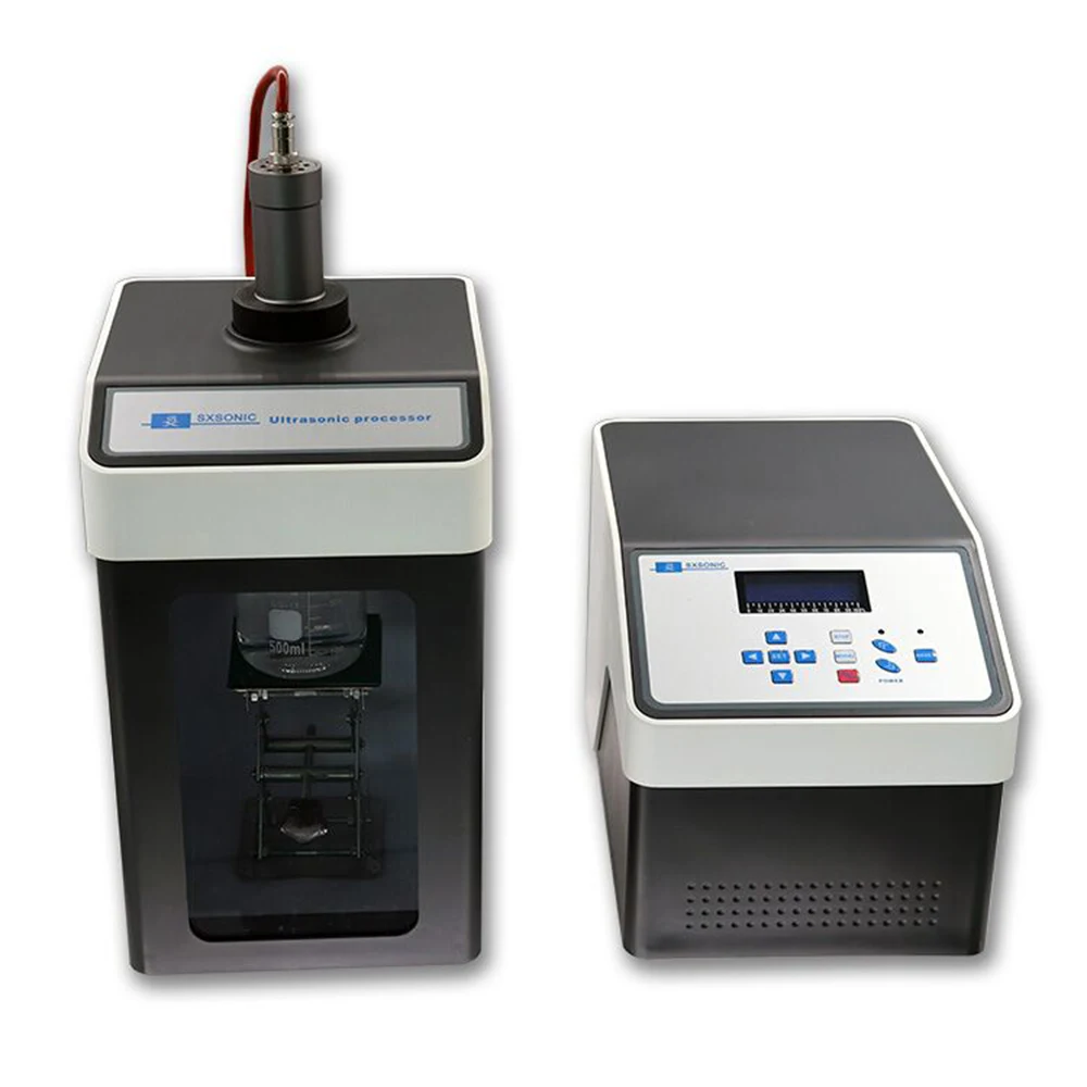 

Newest model CE ISO Ultrasonic Homogenizer Sonicator Processor Cell Disruptor Mixer 80W 20KHZ 500ul-80ml FS-150N