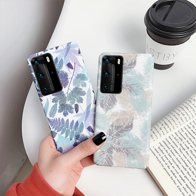 

Slim Marble Hard Case Cover For Huawei P40 Pro Lite Honor 20 V30 Pro 20s V20 8X P Smart Z Plus Y9 Prime Y7 2019 Nova 6 SE 5T 5i