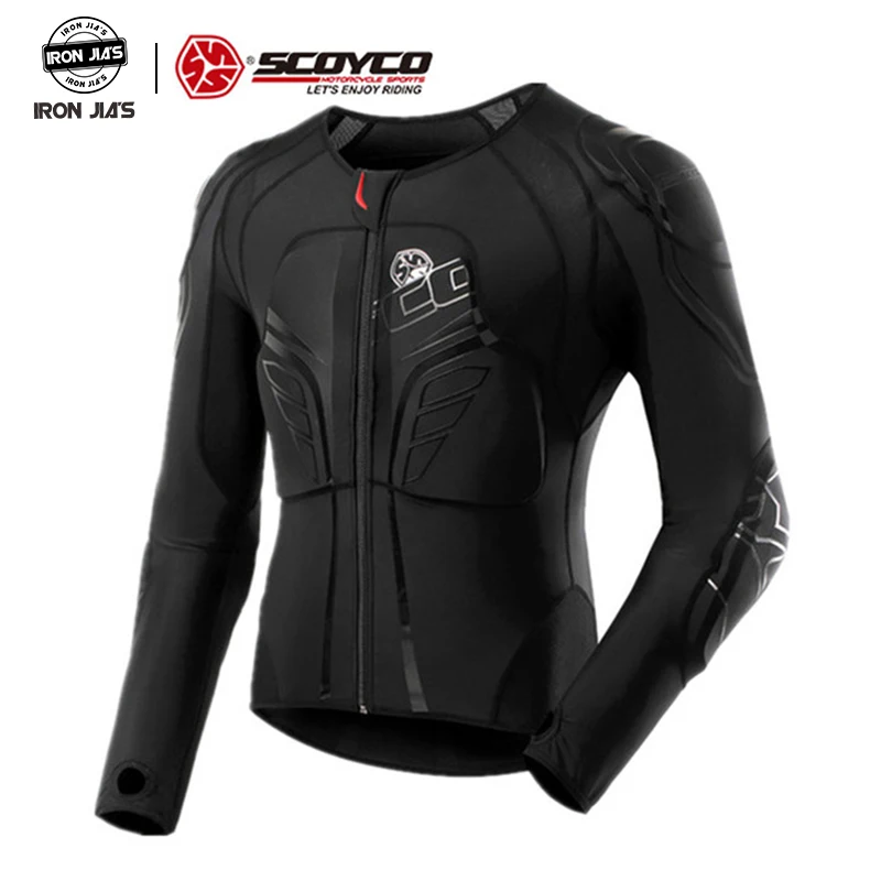 

SCOYCO Motorcycle Jacket Black Motocross Body Armor Motocross Protection Protective Gear Motorbike Professional Body Armor