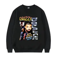 Certified Lover Boy Album Print Pullover Mens Hip Hop Rapper Drake Boys Streetwear Lil Baby Sweatshirts Travis Scott Pullovers