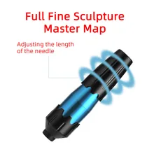 Ротационная татуировочная машина из алюминиевого сплава для шейдеров и лайнеров и окрашивания макияжа бровей губ подводка для глаз татуировочный пистолет для художников татуировки