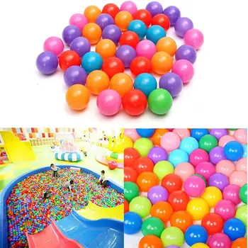 

200pcs/set 40mm Secure Colorful Ball Soft Plastic Ocean Ball Funny Baby Kid Swim Pit Toy Water Pool Ocean Wave Ball Toys