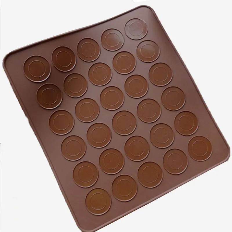 30 Even Macarons Pad DIY Bakery Cake Mould