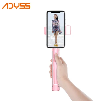 

Wireless Bluetooth Fill light Selfie Stick Stabilizer Foldable Tripod Expandable Monopod with Remote Control for IOS Android