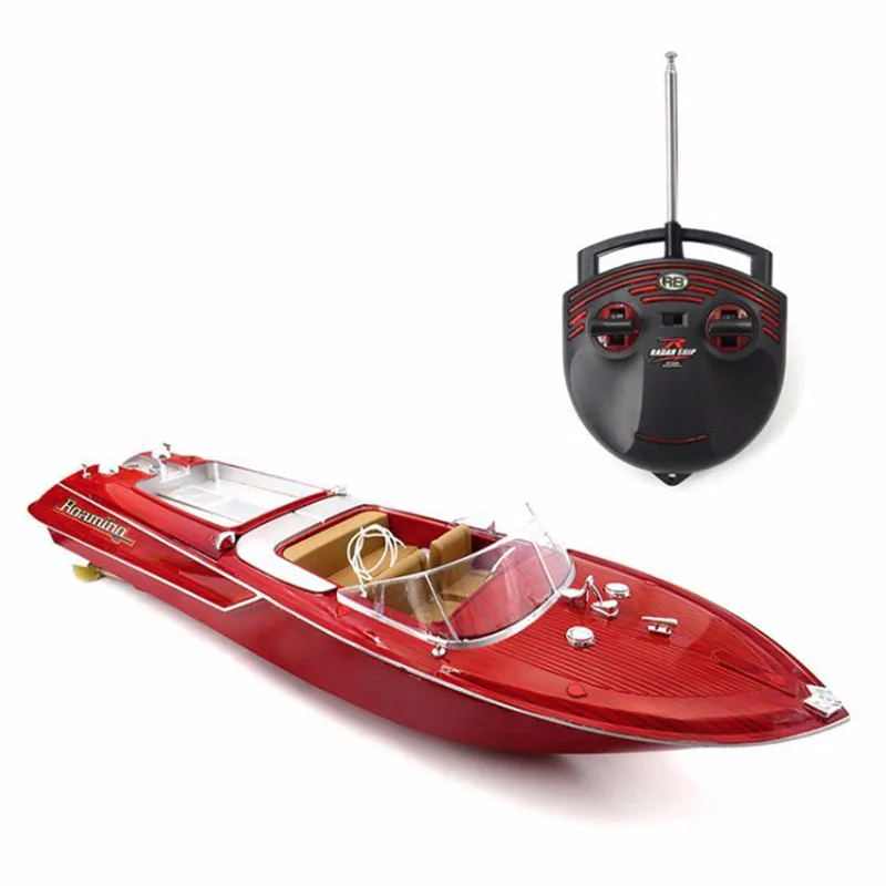 

Simulation HQ2011-1 RC Boats 27MHZ High Speed Rc Boat Toy Model Cutting Edge Design Speedboats Kids Educational Toy