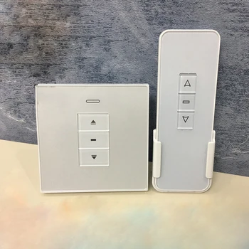 전기 창문 오프너 스위치 2 채널 y 리모컨, 220V, 스크린 롤러 셔터용, 러루프 컨트롤러 86, 가정용 커튼