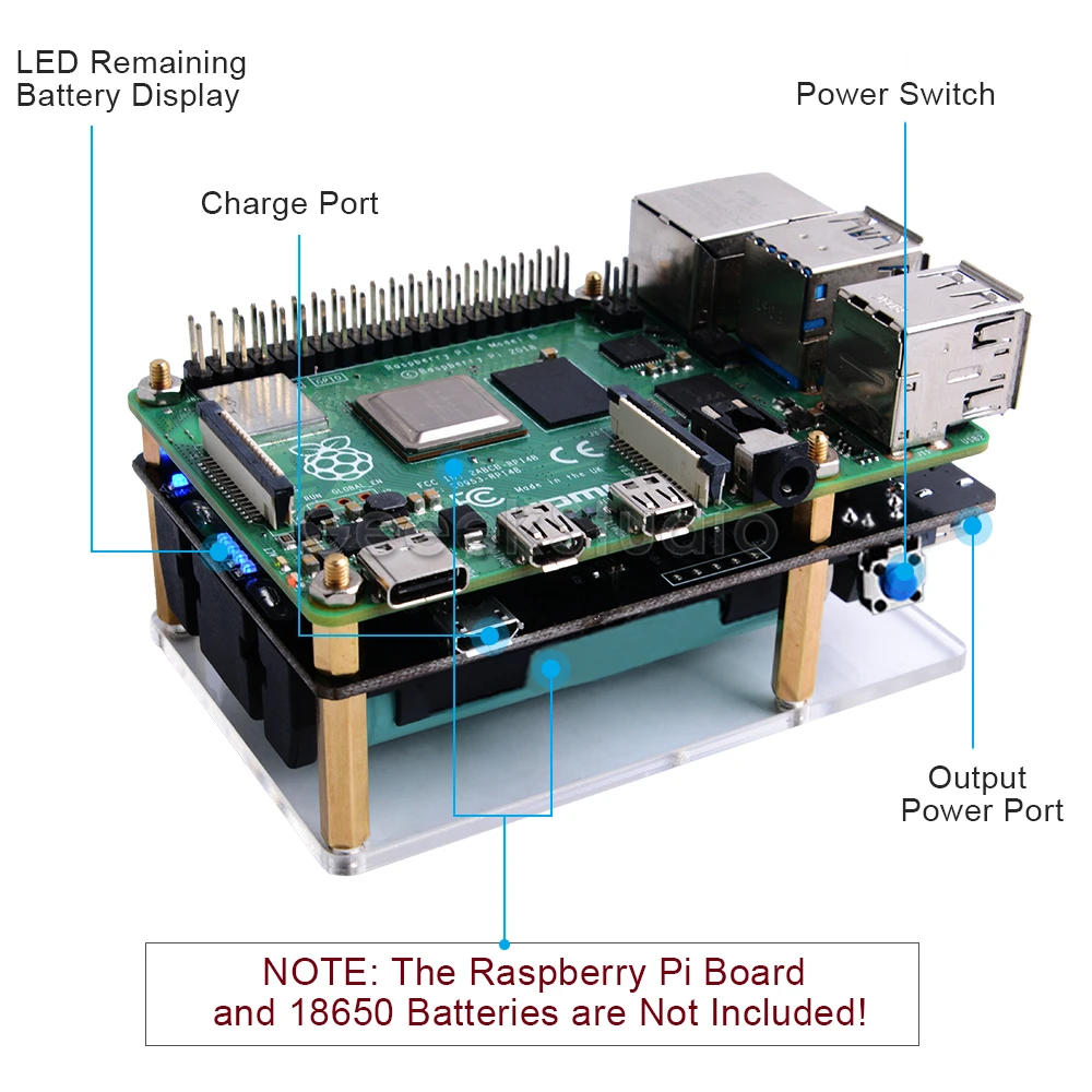 porta usba para raspberry pi 4 b