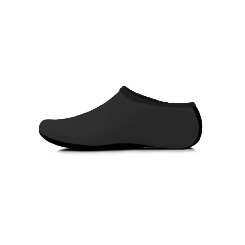 Мужская/женская спортивная обувь из нейлона и неопрена, сетчатые носки для занятий йогой, фитнесом, бассейна, пляжем, танцами, плаванием, сёрфингом - Цвет: Black
