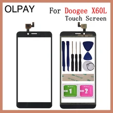 OLPAY 5,5 '' сенсорный экран Для Doogee X60L сенсорный экран стекло дигитайзер панель объектив сенсор стекло Ремонт Бесплатный клей+ салфетки