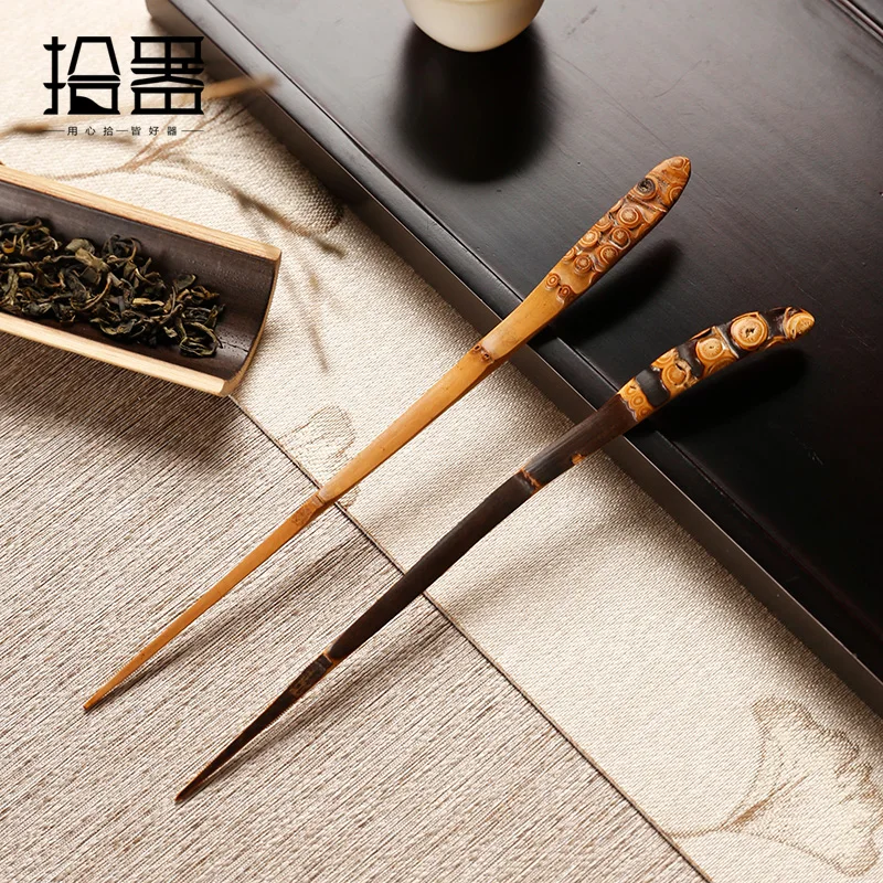 Laozhugen tea needle, tea plucking ceremony, Six Gentlemen Kung Fu set, lotus accessori