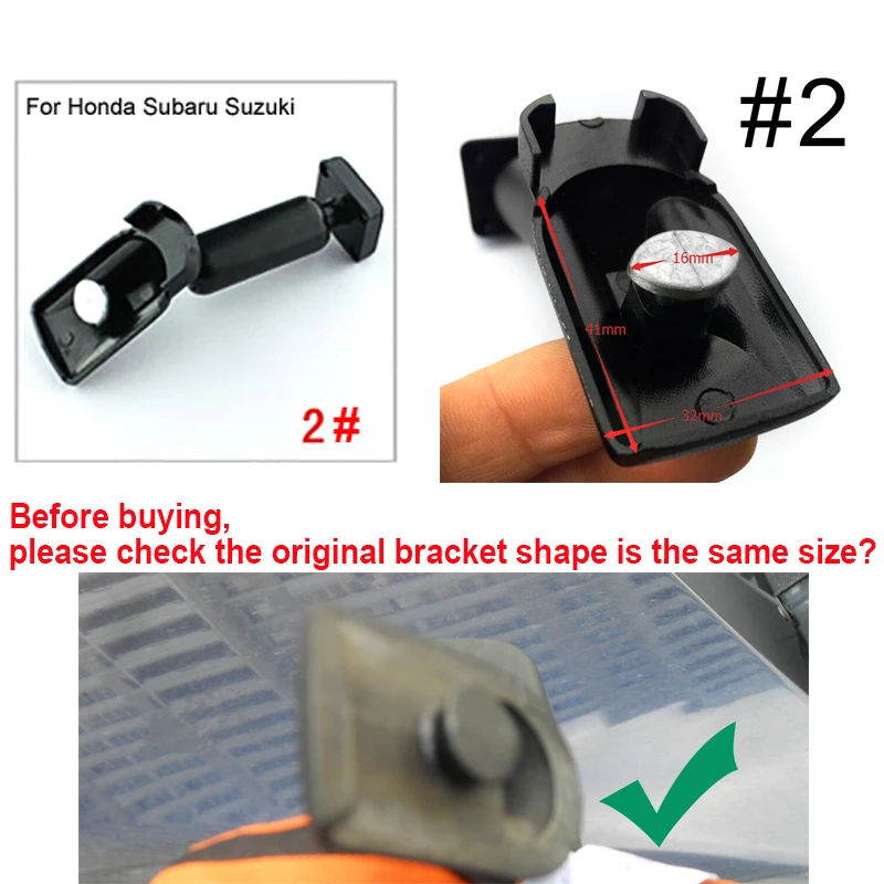 2 Bracket Honda