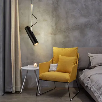 

Nordic Led Ceiling Type Spotlight Post Modern Chandelier Restaurant Bar Clothing Store Hall Surface Mounted Rail Lamp Denmark AC