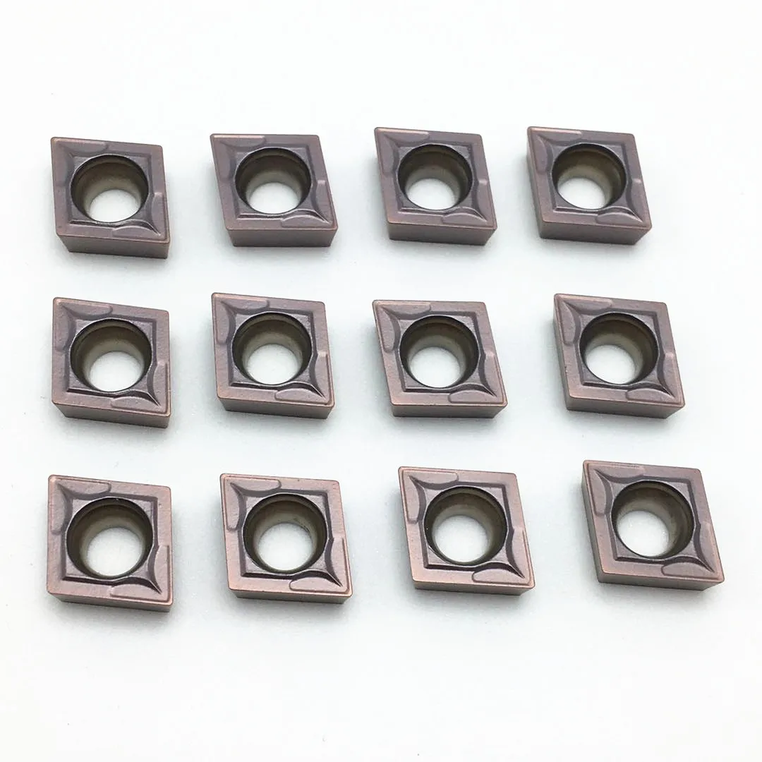 10 pçs carboneto de inserção ccmt09t304 vp15tf