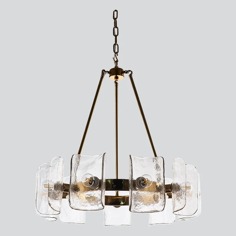 

Постмодерн минималистский стекло люстра модель номер гостиная, спальня столовой чехлы для светильник класса люкс кабинет декоративная люстра