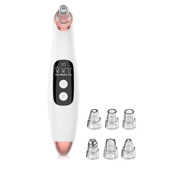 

Blackhead Vacuum Remover Extractor Facial Nose Pore Acne Pimple Removal Cleaner Facial Blackhead Skin Care Tools