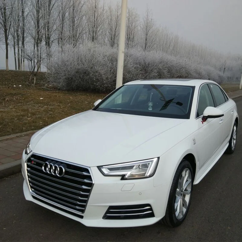 A4 B9 модифицированный S4 стиль передний бампер решетка двигателя для Audi RS4 Sline
